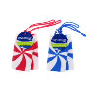 TRAVEL SMART LUGGAGE TAGS TIE DYE 2 PACK
