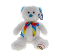 CUDDLE GLOWERS BABY BEAR BLUE 13IN