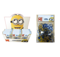 Loomstars CDU Minions loom bands with 3 charms 200 pack