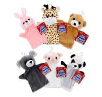 Assorted design hand puppet gloves