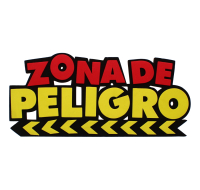 3D 'Zona De Peligro' Foam Sign 12 Inch