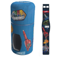 Thunderbirds LCD wide strap watch