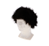 Cozy Faux Fur Hairband Black