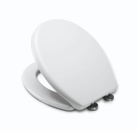 Croydex white toilet seat, standard UK size