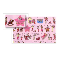 Gift Wrap Paper Pink 101 Joys Of Having A Baby Girl