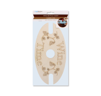 WINE BOTTLE CADDY 25 X 12.5 CM
