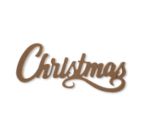 Standing MDF Christmas Word Decor