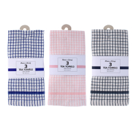 Home N Living Three Pack Cotton Tea Towels