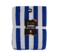 Jumbo Beach Towels 90 x 160cm assorted designs