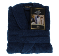 Luxury Navy Bath Robe