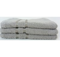 Satin Hand Towels Smoke