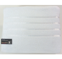 White Satin Bath Sheets Wholesale