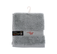 SILVER SILKY SOFT FACE TOWEL HIGHLY ABSORBENT
