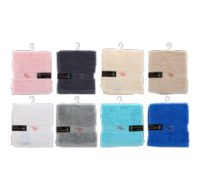 Assorted silky soft highly absorbent face towels