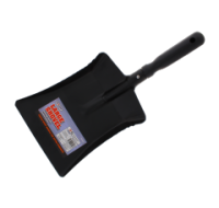 Large black metal and plastic shovel for trade