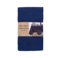Blue Disposable Table Cover 132 x 178 cm