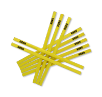 Hubo Carpenter Pencil - Yellow, 10 Inch Oval