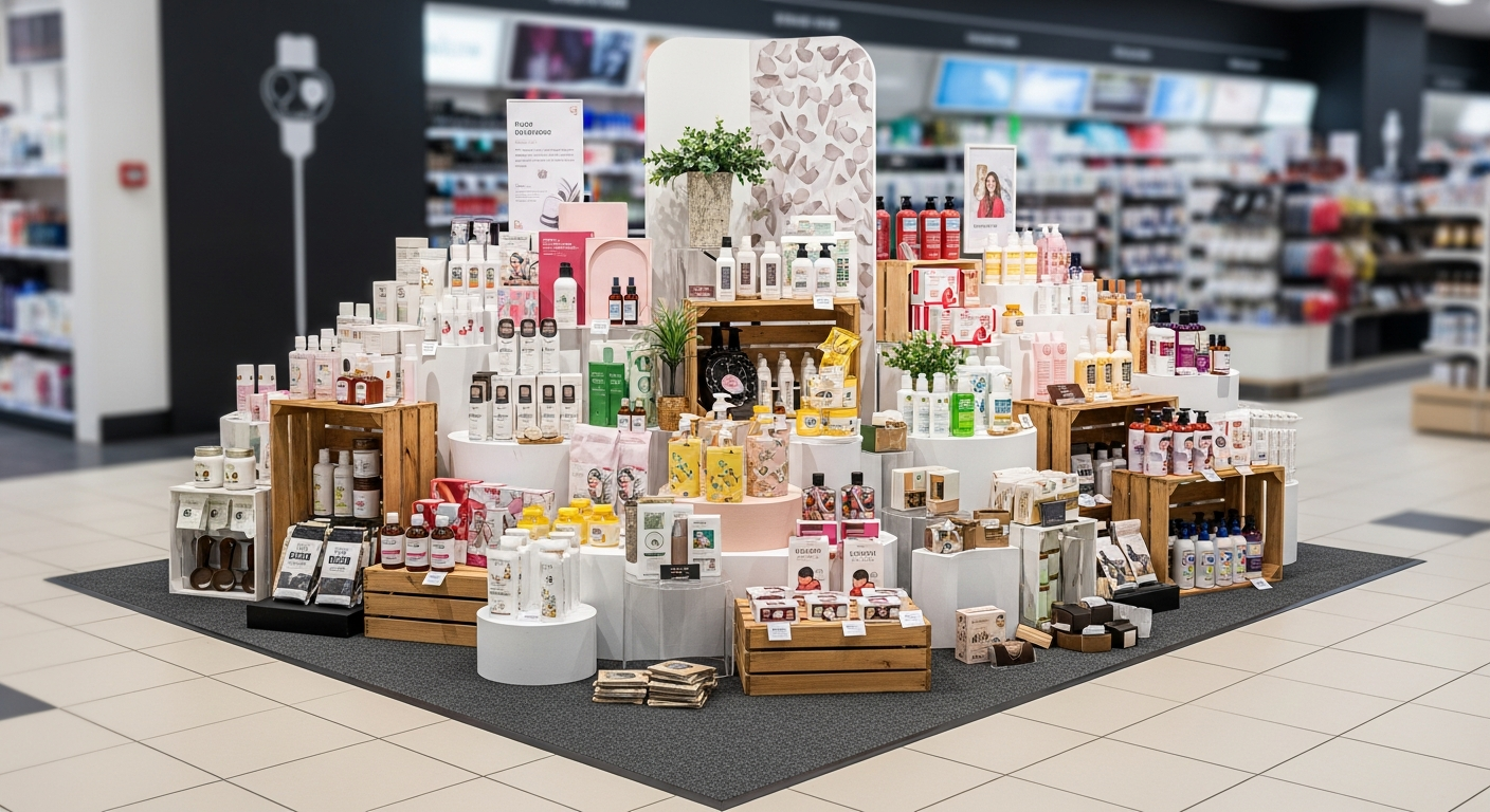 End Cap Displays That Convert