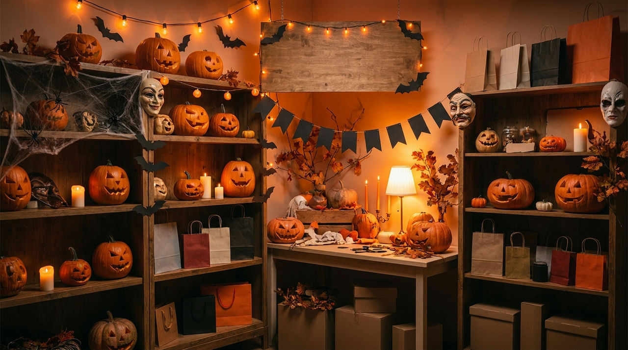 Maximise Halloween Profits: Essential Home & Party Stock