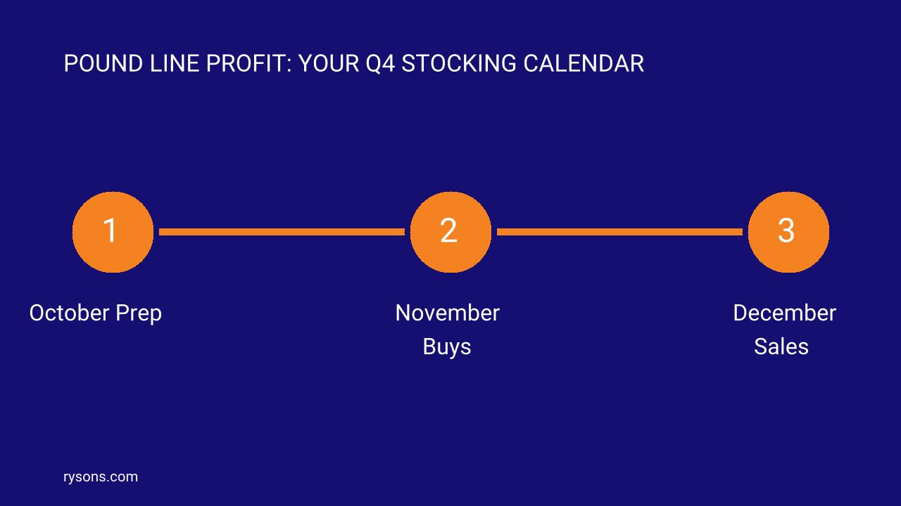 Pound Line Profit: Your Q4 Stocking Calendar