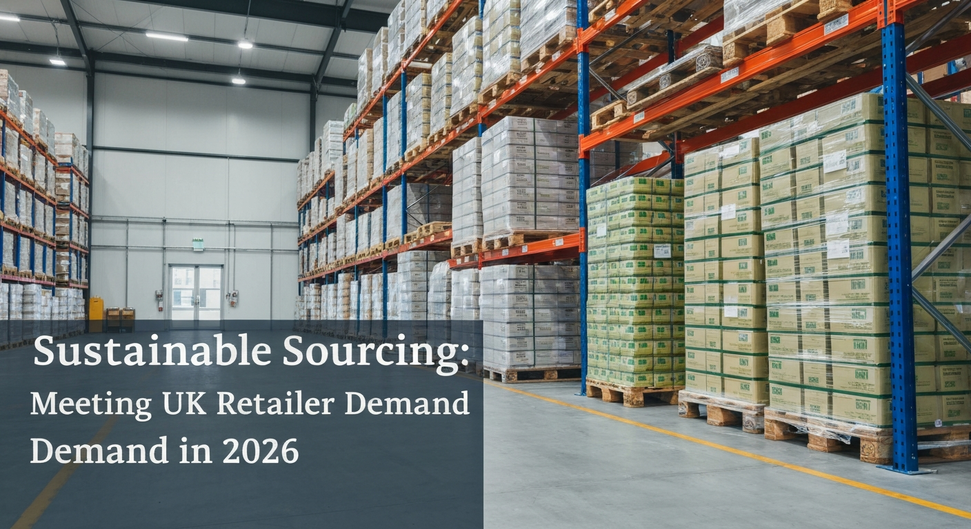 Sustainable Sourcing: Meeting UK Retailer Demand in 2026