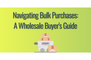 Navigating Bulk Purchases: A Wholesale Buyer's Guide