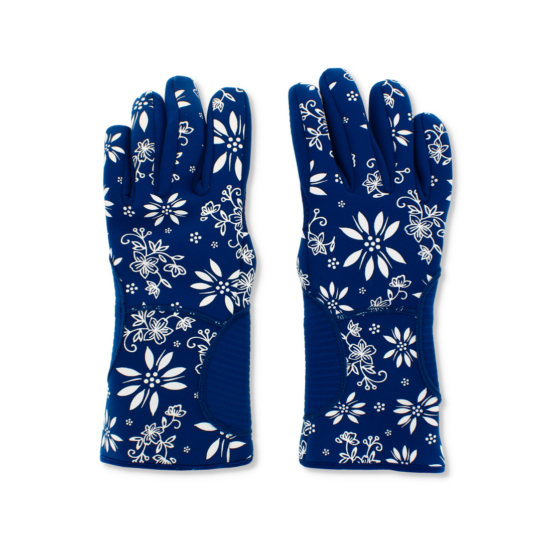Heat-resistant Blue Oven Gloves