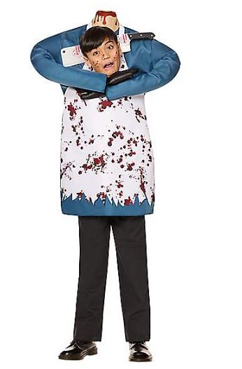 Halloween Costume Headless Butcher Kids
