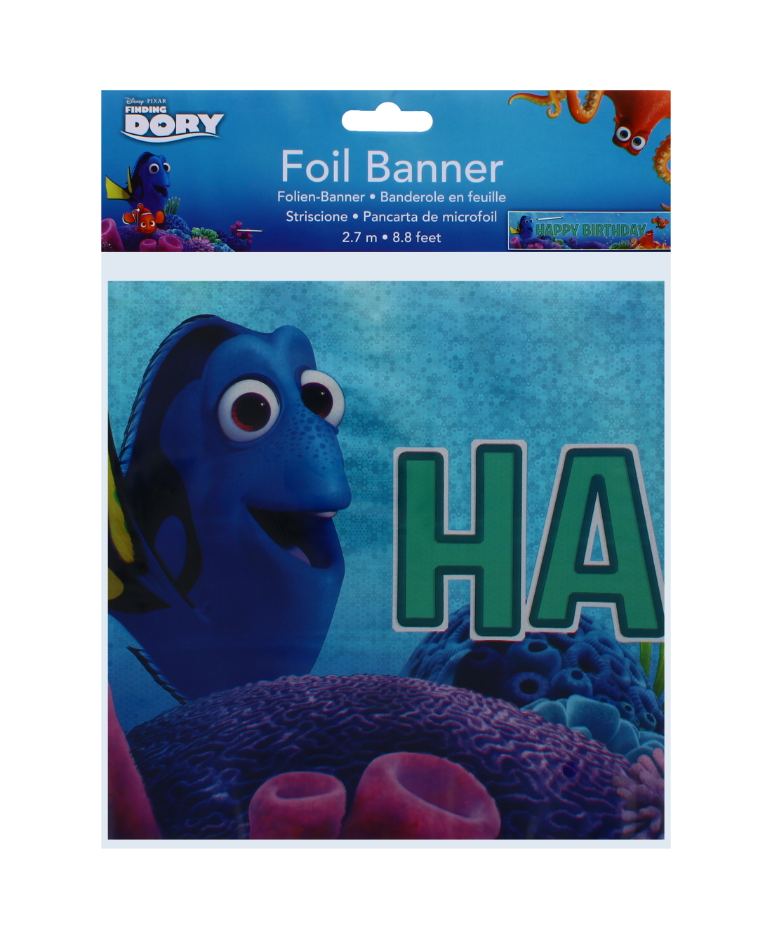 Finding Dory Foil Banner
