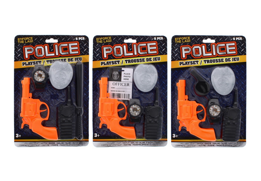 Kids Police Play Set 5 Pieces
