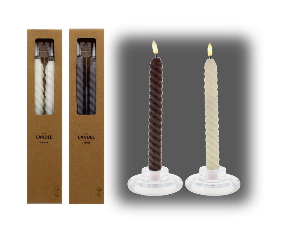 Real Wax Led Candle 2 Pack
