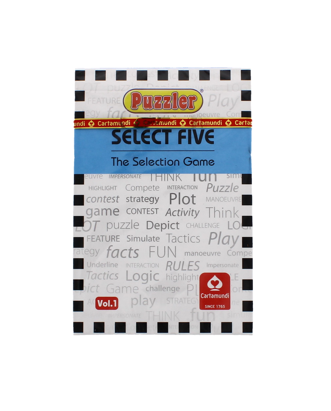 Cartamundi Puzzler Select Five the Selection Game, Vol.1