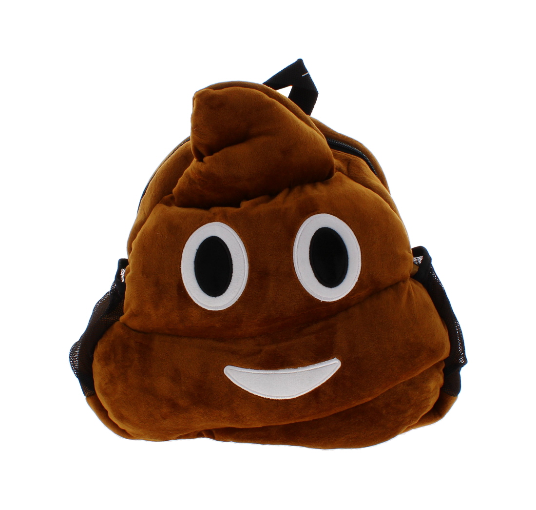 Large Back Pack Poo Emoji