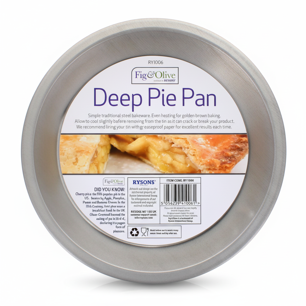 Deep Round Pie Pan