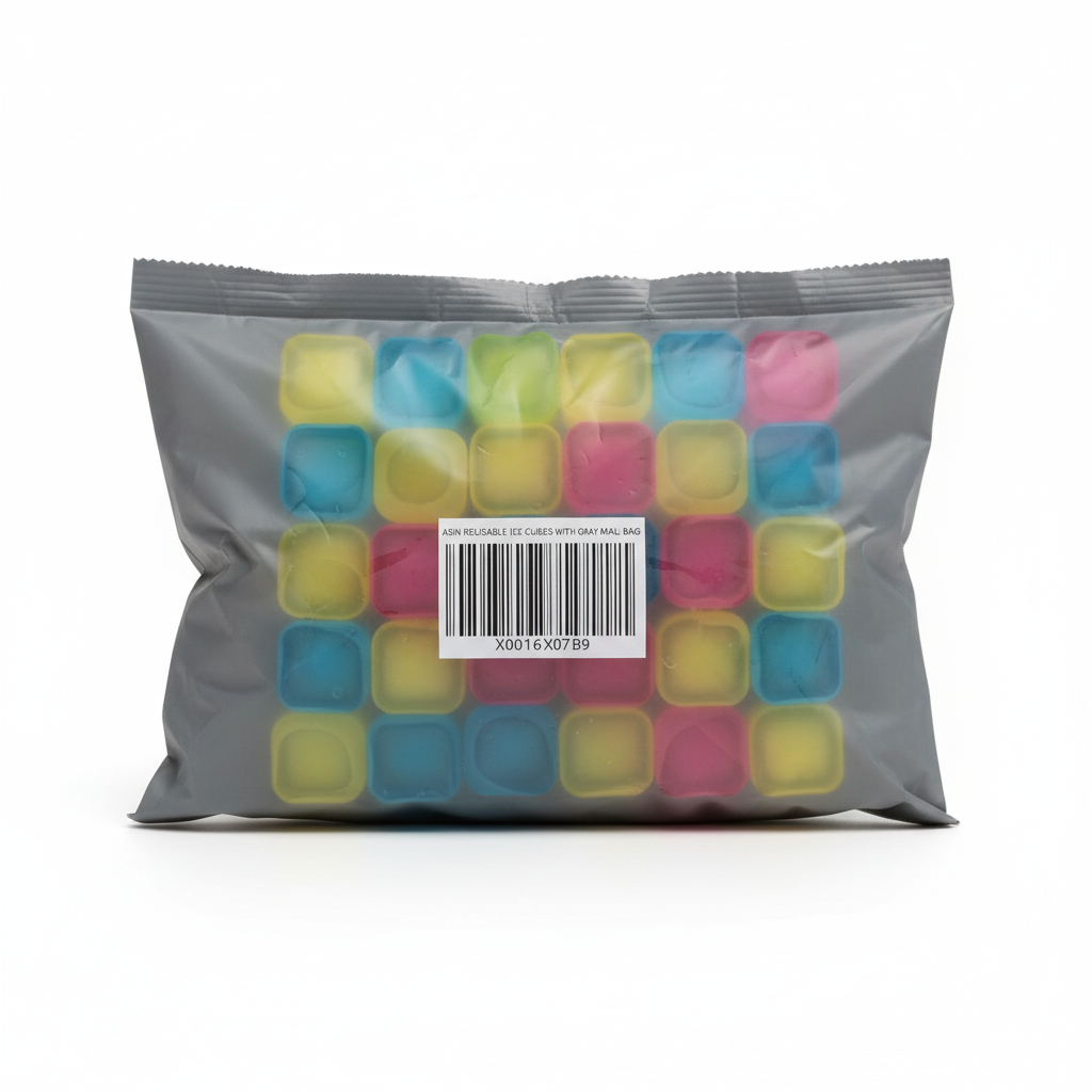 Reusable Ice Cubes, 40 Pack in Mailing Bag (Ready to Post)