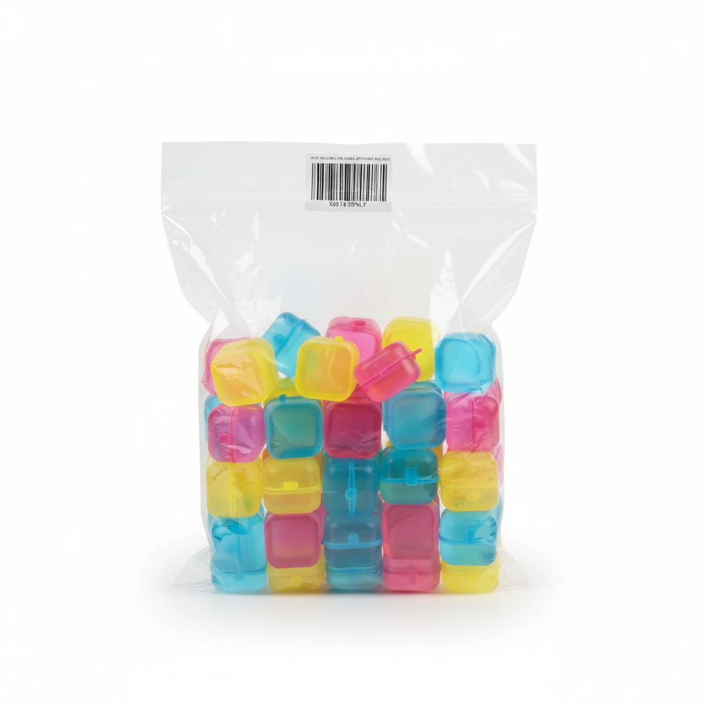 Reusable Ice Cubes 60 Pack In Mailing Bag (Ready To Post)