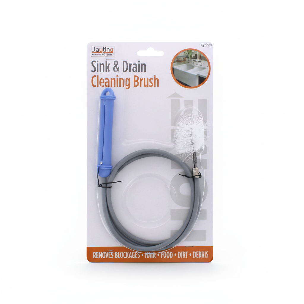 Sink and Drain Cleaning Brush Flexible 100cm