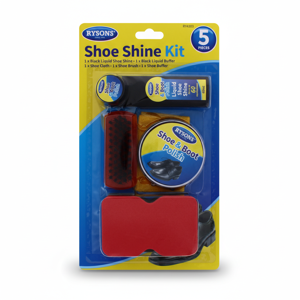 Shoe Shine Kit 5 Pieces