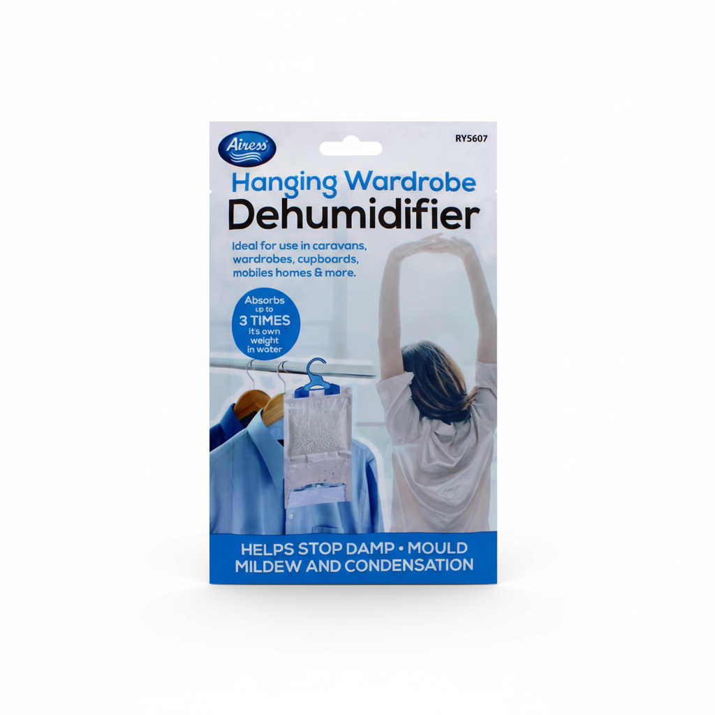 Unscented Hanging Wardrobe Dehumidifier