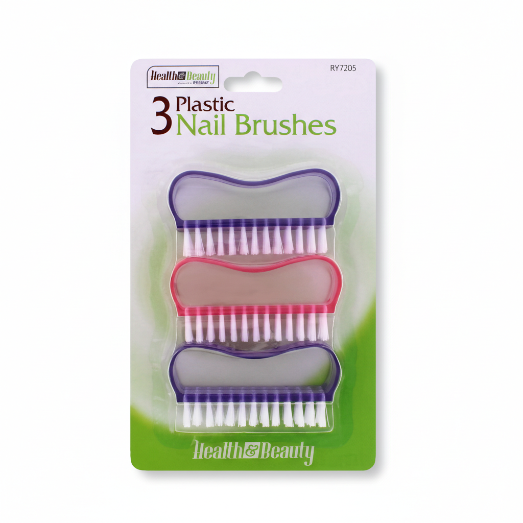 Nail Cleaning Brushes - Pack of 3