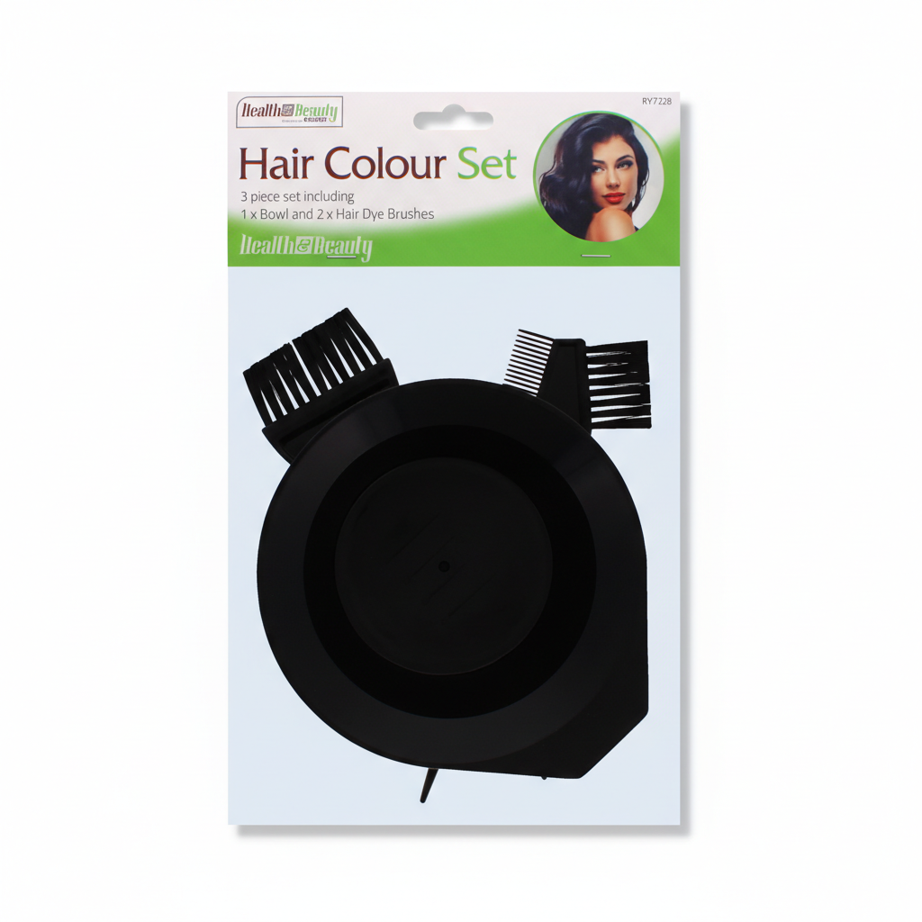 Hair Colouring Kit - 3 Piece Set