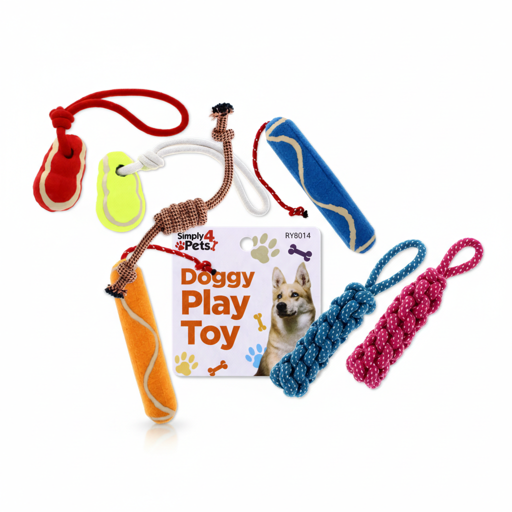 Doggy Play Toy Rope Assorted Designs