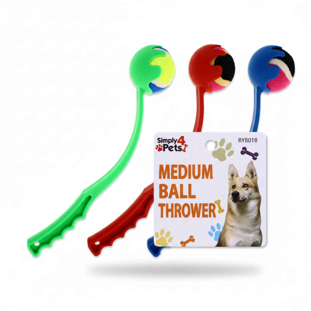 Doggy Ball Thrower Medium Assorted