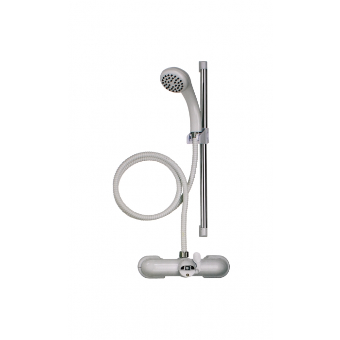 Wholesale Croydex White Bath Shower Mixer Set