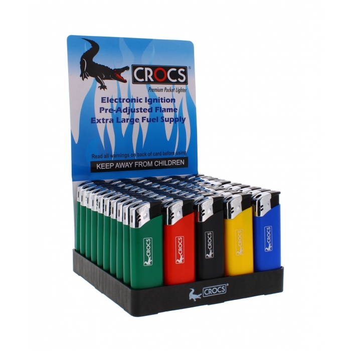 Wholesale Crocs 55 pcs Electronic Disposable Lighter