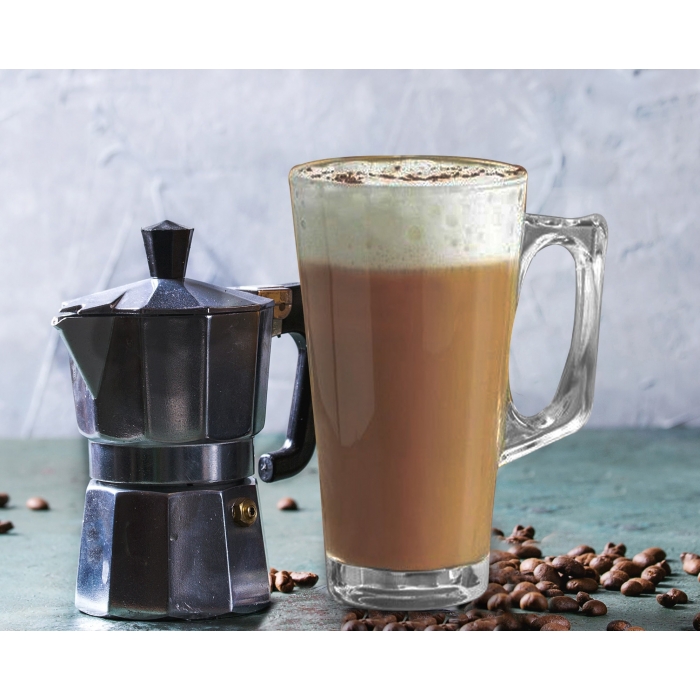 Wholesale Latte Glasses 240ml 2 Pack Bulk Buy Latte Glasses 2 Pack
