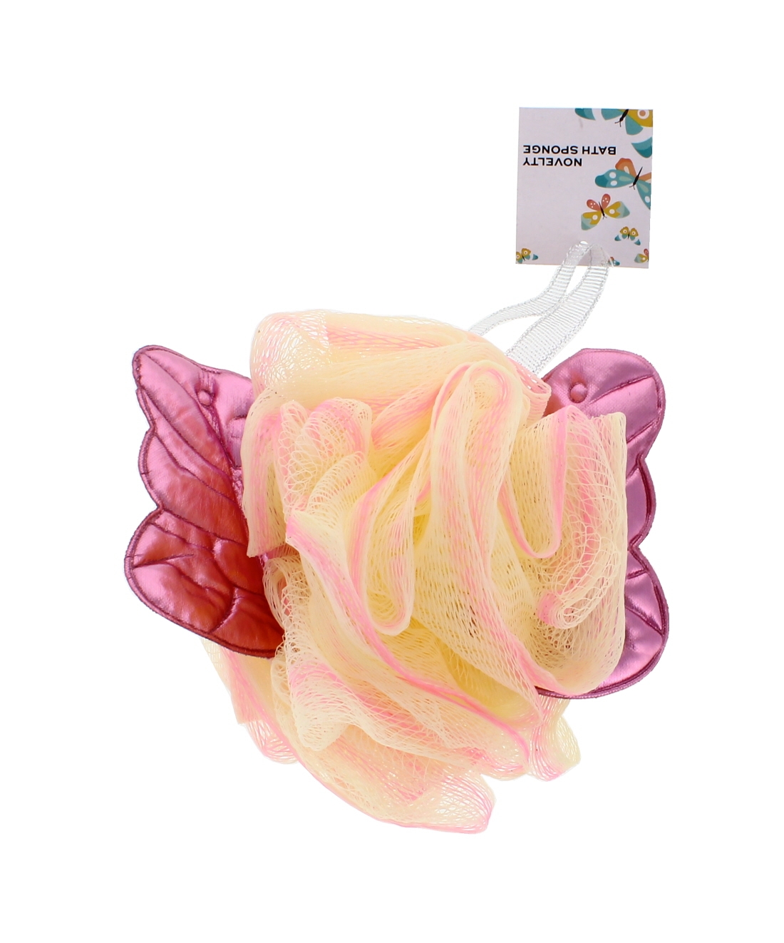 Wholesale Novelty Butterfly Bath Loofah Sponge