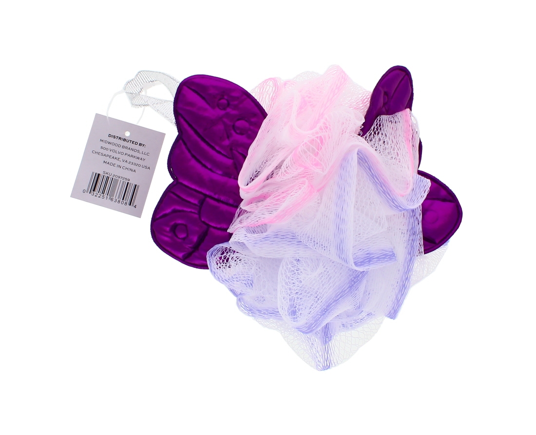 Wholesale Novelty Butterfly Bath Loofah Sponge