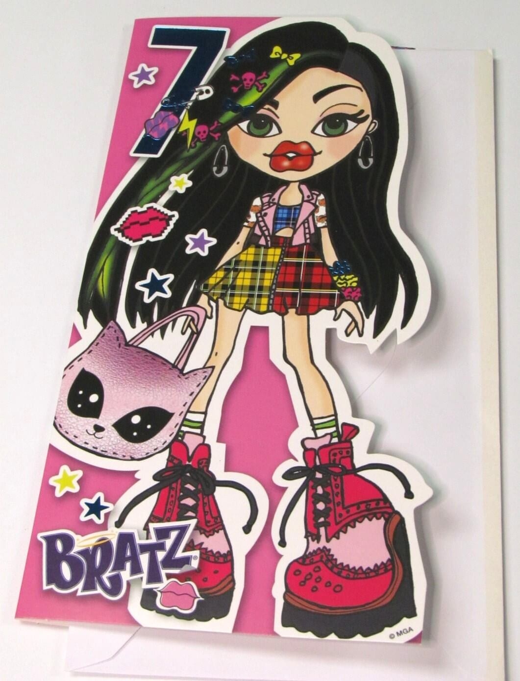 Wholesale Bratz Age 7 Birthday Card