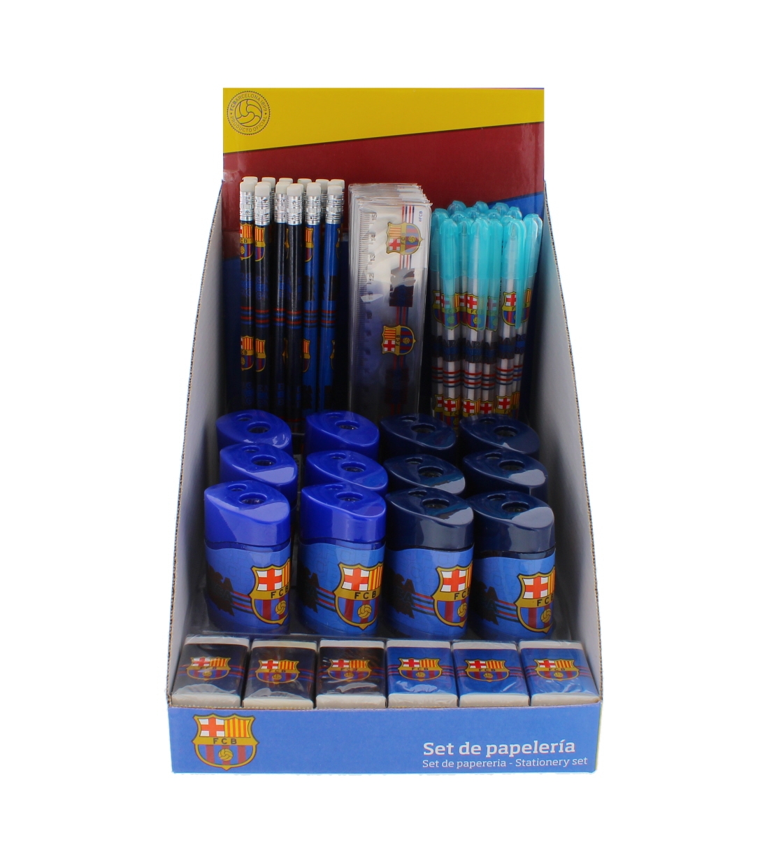 Wholesale Essential Stationery Set Barcelona Design For School